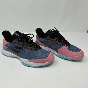 Babolat Jet Tere AC Women's Shoes Size 8.5 Pink Tennis Pickleball Court EUC